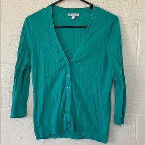 Cropped Sleeve Cardigan